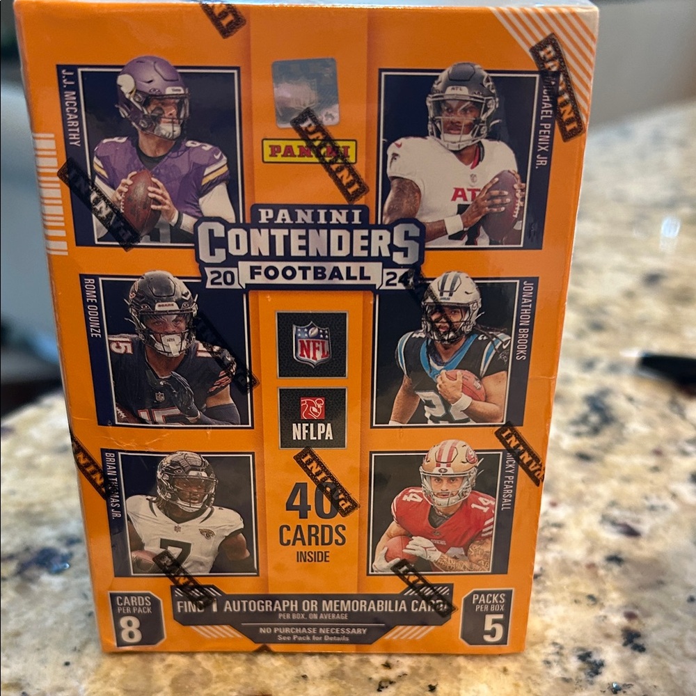 Panini Contenders 2021 Football Cards - Vibrant Orange